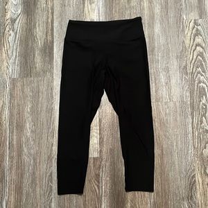 Maurices Black Cropped Athletic Leggings